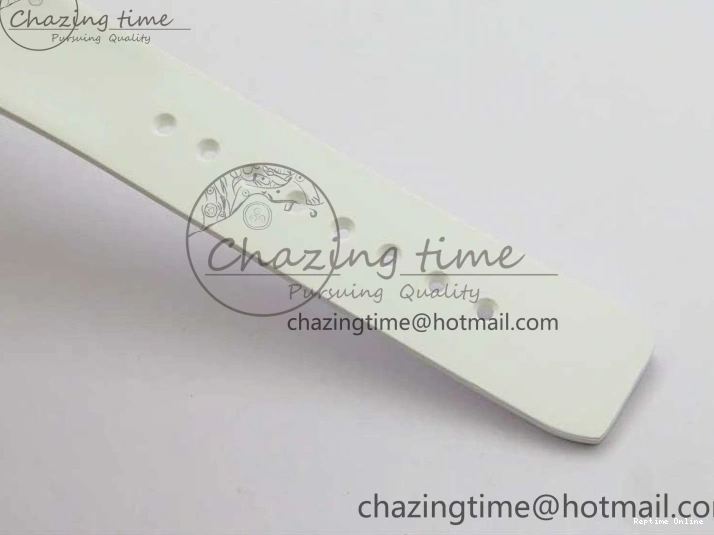 0518 Affordable Submariner Phantomlab Transparent KZF Best Edition Blue Space Dial on White Rubber Strap VR 2566
